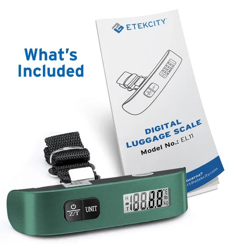 Vista 56 de Etekcity - Báscula digital de mano para equipaje