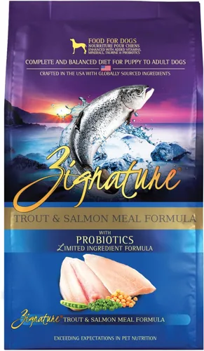 Vista 22 de Zignature Alimento seco para perros con fórmula de ingredientes limitados de bagre, 4 libras