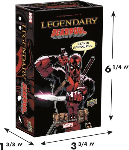 Vista 3 de Expansión para juego de mesa del legendario personaje de Marvel Deadpool (idioma español no garantizado)
