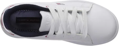 Vista 5 de Tommy Hilfiger Unisex-Niño Niños Iconic Court Sneaker