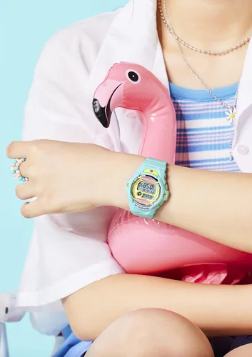 Vista 3 de Casio BG-169PB-2JF Baby-G Beach Scene Theme Series Reloj para mujer Japón Import Abril 2023 Modelo, Blanco, Moderno