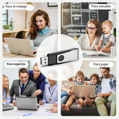 Vista 6 de TOPESEL - Unidad flash, memoria USB, Negro