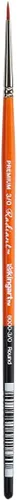 Vista 8 de KINGART Premium Radiant 6000-0 Round Series - Cepillo para artista, pelo sintético Taklon, mango corto, para pintura acrílica, óleo y acuarela