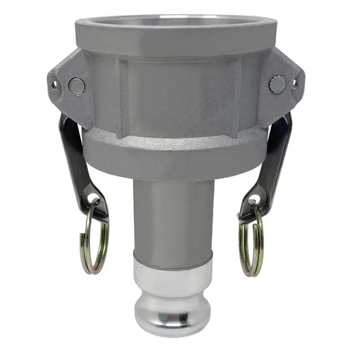 Vista 9 de Gloxco Tipo de aluminio DA leva y ranura de manguera de montaje, reductor, 4 "Camlock hembra x 2 "Camlock macho (CAM-4020-DA-AL)