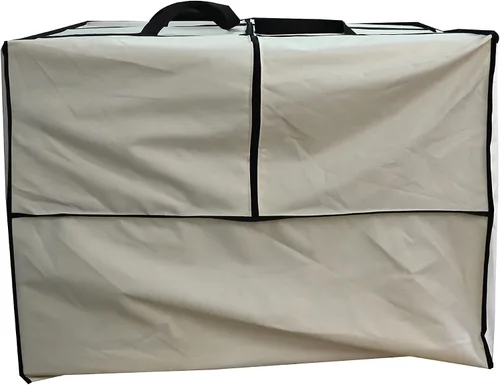 Vista 2 de Bolsa de almacenamiento cuadrada para cojines y fundas para exteriores, bolsas protectoras con cremallera y asas, 32 pulgadas de largo x 32 pulgadas