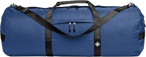 Vista 11 de Bolsa de lona con bolsillos, bolsa de viaje resistente, 1050D Tuff Cloth, Verde bosque, Premium con cremalleras
