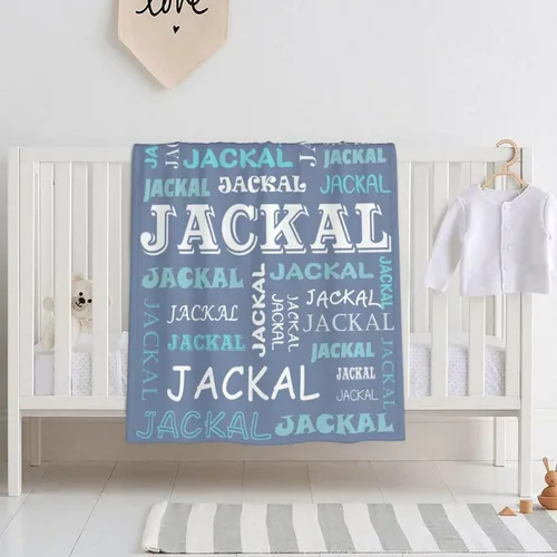 Vista 17 de Manta personalizada con nombre para niños, manta de bebé personalizada para niños, manta de nombre personalizada para niña/niño, regalos