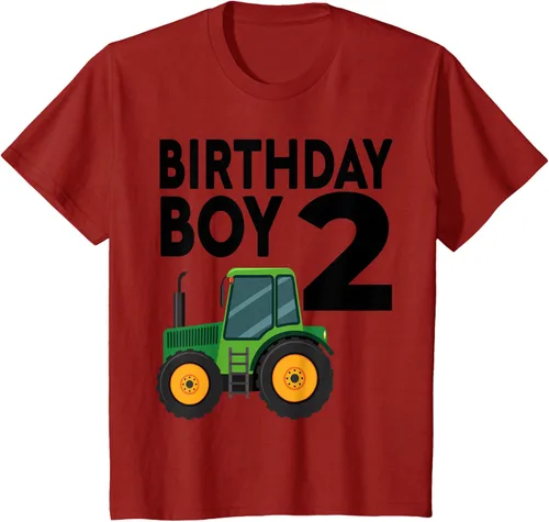 Vista 30 de Camiseta familiar para fiesta de 2 años de edad para niños, Blanco, Kids 2