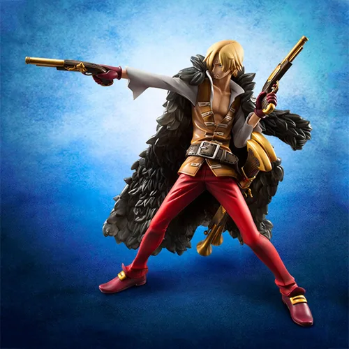 Vista 7 de Megahouse One Piece P.O.P.: Edición Z Versión Sanji Figura de PVC, modelo excelente