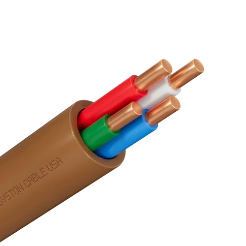 Vista 19 de Syston 18/2 Cable de control de termostato y timbre HVAC para calefacción, conductores 100% de cobre sólido CL3R/FT4/CMR nominal UL/ETL, resistente