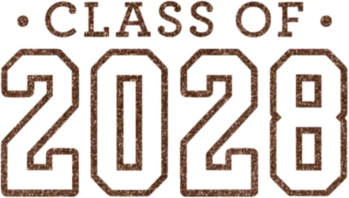 Vista 12 de Calcomanía para planchar de clase 2028, parche de camiseta de clase superior, transferencia de calor, calcomanía gráfica de camiseta HTV para negro