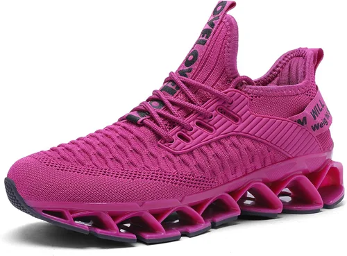 Vista 5 de Vooncosir - Zapatos de correr para mujer, cómodos, a la moda, antideslizantes, para el trabajo, zapato deportivo para caminar, zapatos atléticos