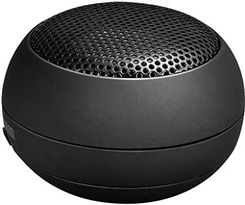 Vista 2 de Altavoz con cable portátil multimedia de audio recargable negro compatible con GreatCall Jitterbug Flip