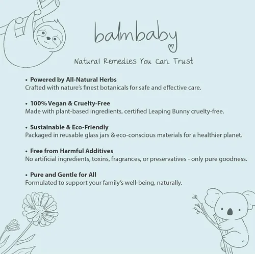 Vista 2 de Tintura natural para dentición Bye Bye Teething Hello SLEEP! de BALM! Baby 2 oz, individual