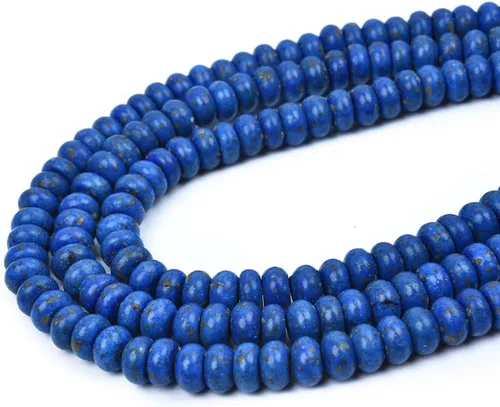 Vista 16 de HAAMIIQII Cuentas espaciadoras de piedra libre de jade rojo de 0.394 a 0.630 pulgadas, cuentas sueltas para la fabricación de joyas, pulseras