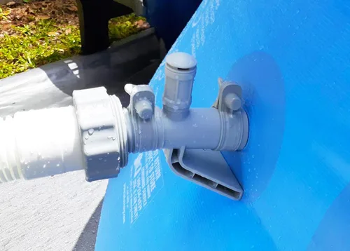 Vista 5 de Válvula de chorro de aire y tapa de válvula de piscina 12363 12373 compatible con válvula de entrada de piscina sobre el suelo Intex