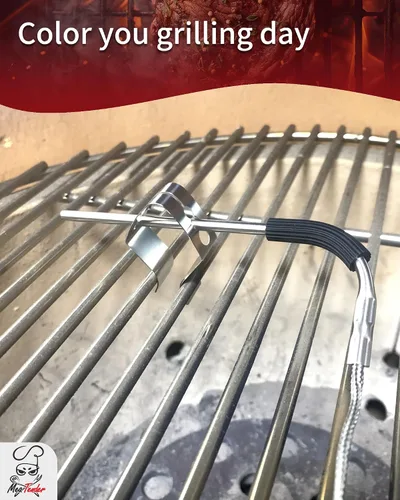 Vista 8 de Sondas de temperatura Pro Grill para Weber iGrill, centro de parrilla inteligente Connect y parrilla, sondas de termómetro ambiental lavables
