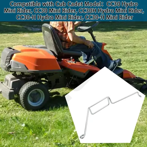 Vista 3 de Ohoho 747-06126A 747-06126 Portacorrea de transmisión compatible con cortacésped Cub Cadet de 30 pulgadas - Compatible con el modelo: CC30 CC30H