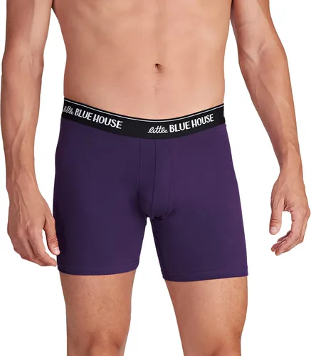Vista 2 de Little Blue House by Hatley Bear & Moose Joke Boxers para hombre