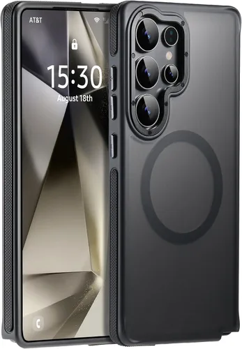 Vista 39 de Funda magnética fuerte para iPhone 12 Pro Max [Protección de grado militar de 10 pies] Compatible con MagSafe, funda protectora a prueba de golpes