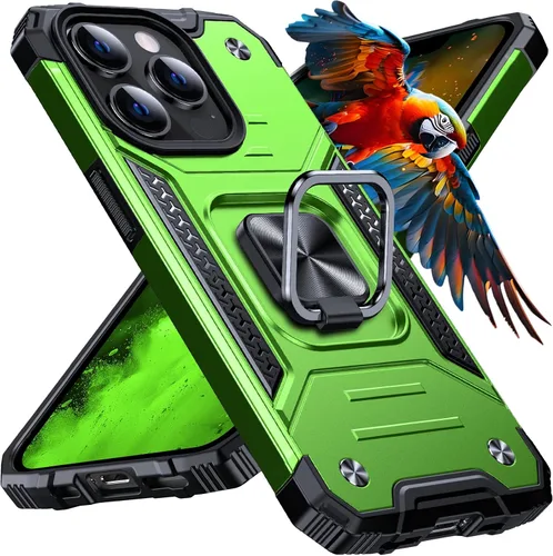 Vista 66 de Anqrp Funda resistente para iPhone 6/7/8/SE/SE2 con soporte de anillo mejorado y agarre, grado militar, a prueba de golpes, resistente y robusta