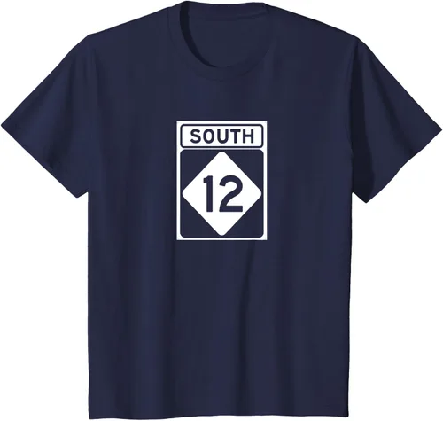 Vista 52 de Highway 12 South NC Outer Banks North Carolina Hwy - Camiseta, Negro, S