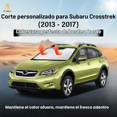 Vista 2 de EcoNour Parasol de parabrisas para Subaru Crosstrek 2013 2014 2015 2016