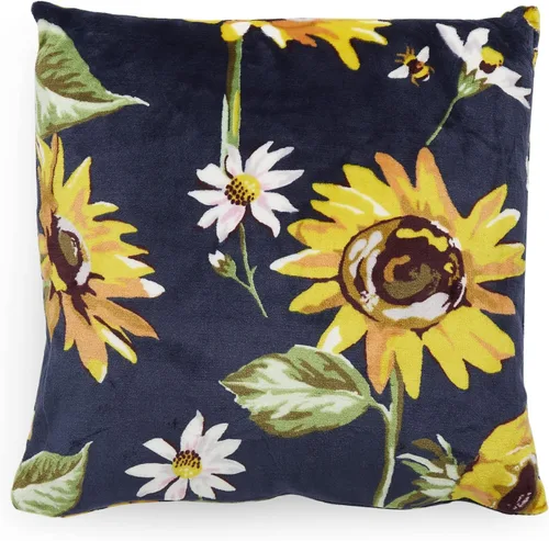 Vista 14 de Vera Bradley Almohada decorativa para mujer con inserto hipoalergénico extraíble, Chimenea a cuadros