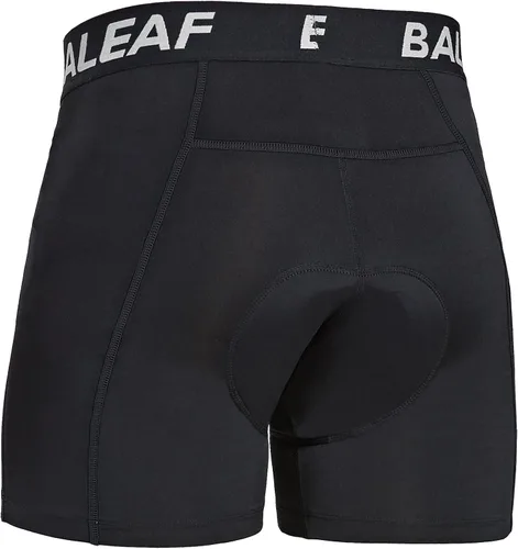 Vista 36 de baleaf Pantalones cortos de ciclismo acolchados 3D para hombre, ropa interior de ciclismo MTB Liner