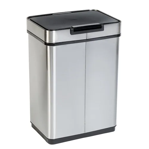Vista 7 de Honey-Can-Do Bote de basura con sensor SS 50L TRS-08414 Plata