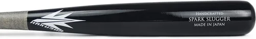 Vista 5 de Spark H400 Wooden Baseball Bat Maple Wood Gamebat Practice Training Bat [Made in Japan]