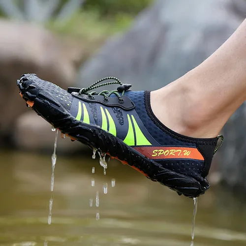 Vista 7 de Zapatos de agua para mujeres hombres zapatos de playa para mujeres zapatos de natación zapatos de piscina zapatos de río zapatos de secado rápido