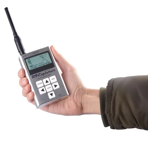 Vista 4 de RF Explorer Spectrum Analyzer WSUB1G Model, 240MHz to 960MHz - Handheld Frequency Analyzer for Ham Radio, Wireless Devices, WiFi Networks, Audio
