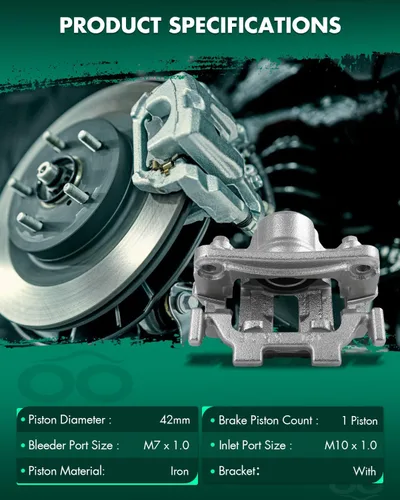 Vista 2 de SCITOO 19B6036 Pinza de Freno de Disco Trasera Izquierda con Soporte Para INFINITI Para G25/Para G37/Para JX35/Para M35/Para M35h/Para M37/Para