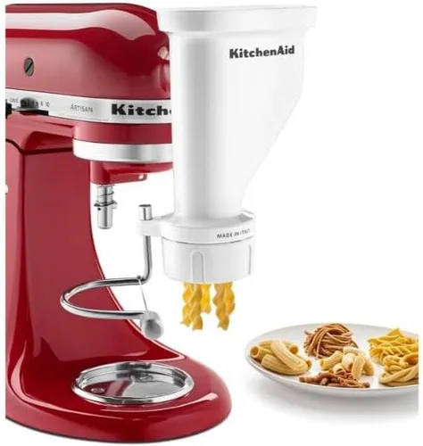Vista 4 de KitchenAid KPEXTA máquina para hacer pastas gourmet - Blanco, Extractor de pasta