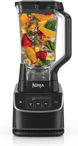 Vista 10 de Ninja Licuadora profesional Licuadora de batidos, mezcladora de bebidas, molinillo, trituradora de hielo Tecnología Total Crushing™, preajustes