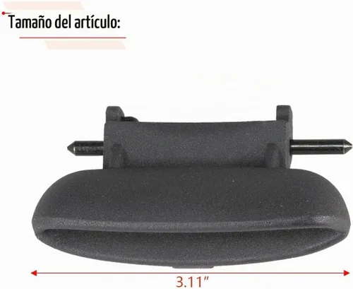 Vista 4 de RLB-HILON - Pestillo de consola central de metal compatible con Honda Civic 2006-2011 Para 83451-SNA-A01ZA, para 2006 2007 2008 2009 2010 2011 Año