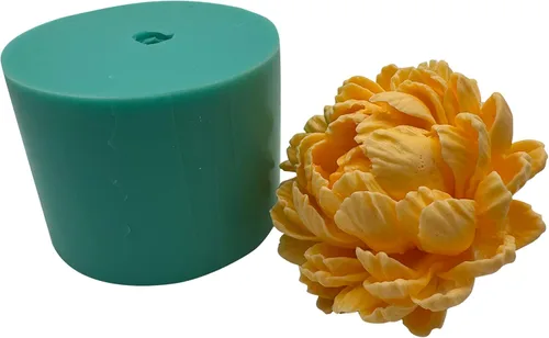 Vista 9 de Molde de silicona de flor de rosa 3D, moldes de flores epoxi, decoración de manualidades, molde de cera de vela, molde de silicona para pastel