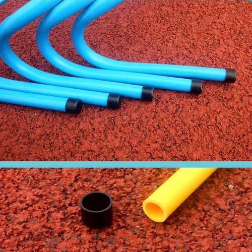 Vista 7 de YXXSDP Entrenamiento de velocidad de agilidad obstáculos para atletas, equipo de práctica deportiva portátil multicolor para entrenamiento