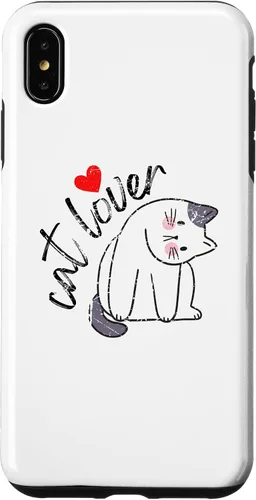 Vista 7 de Funda para iPhone 15 con diseño lindo para amantes de los gatos felinos de animales domésticos para hombres y mujeres