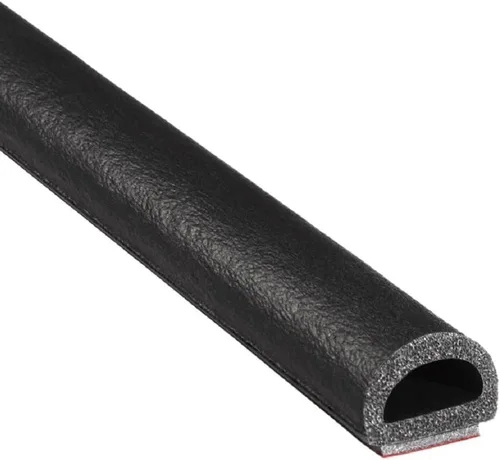 Vista 8 de Trim-Lok Sello de goma en forma de D – 0.437 pulgadas de alto, 0.375 pulgadas de ancho, 25 pies de largo – Sello de espuma EPDM con adhesivo