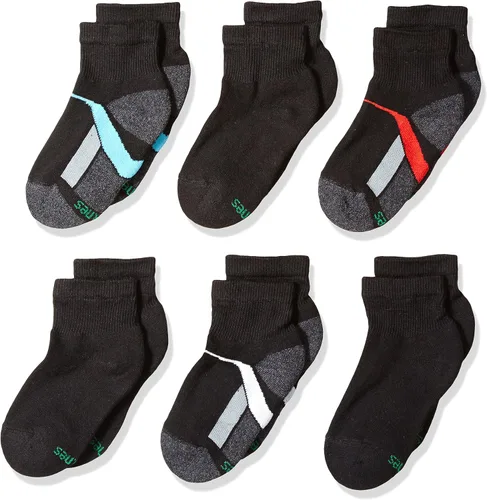 Vista 4 de Hanes Calcetines tobilleros para niño (6 unidades)