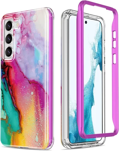 Vista 28 de Esdot Funda para Samsung Galaxy S23 Ultra, Grado Militar que Pasa Prueba de Caída de 21 pies, Cubierta Resistente con Diseños de Moda para Mujeres
