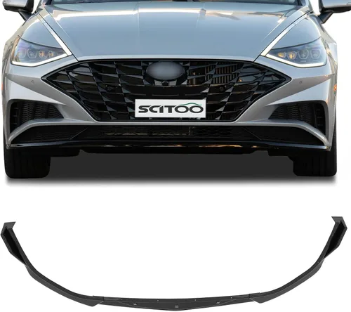 Vista 51 de SCITOO Alerón de borde de parachoques delantero mate negro para Ford Focus ST años 2013-2014 - Spoiler frontal de polipropileno