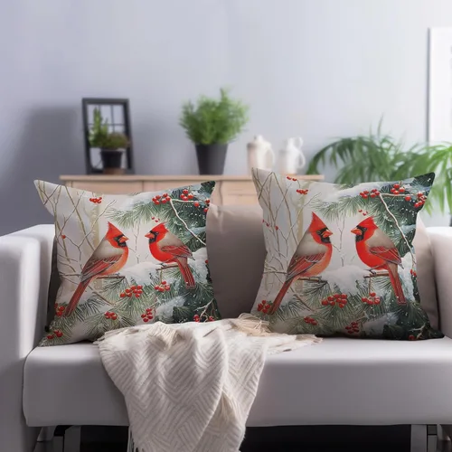 Vista 183 de Juego de 2 fundas de almohada de 16 x 16 pulgadas, diseño patriótico de bandera estadounidense con estrellas para exteriores, estilo casa de campo
