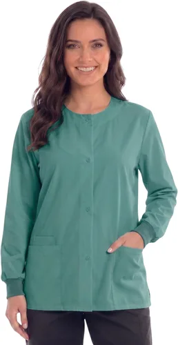Vista 16 de Just Love Women's Medical Scrubs Jacket Negro