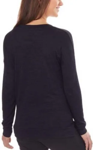 Vista 3 de Kirkland Signature Camiseta de manga larga con cuello en V para mujer