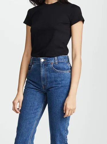 Vista 5 de Vince Essential Crew Tee para mujer