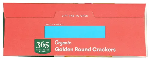 Vista 5 de 365 by Whole Foods Market, Galletas redondas doradas orgánicas, 12 onzas
