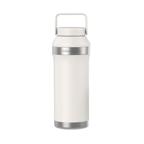 Vista 10 de Baby Brezza Enfriador de leche materna portátil todo el día, gran capacidad de 20 z, botella de viaje aislada incluye 2 paquetes de hielo + 2